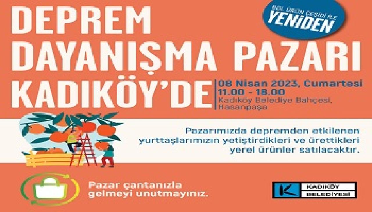 Kadıköy, Depremzede Çiftçilerle Dayanışmaya Devam Ediyor