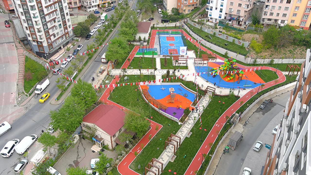 KAĞITHANE'DE ATIL ALANLAR PARKA DÖNÜŞÜYOR