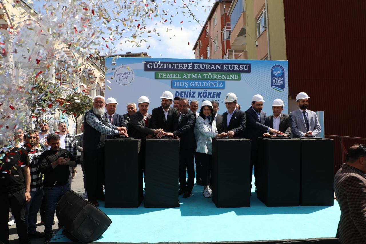 Güzeltepe Kur’an Kursu’nun temeli atıldı