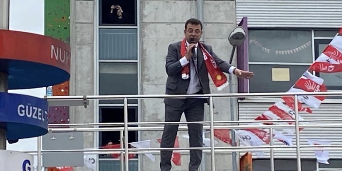 İMAMOĞLU KAĞITHANE'DEN SESLENDİ, "VALLAHİ DE BİLLAHİ DE KAZANIYORUZ"
