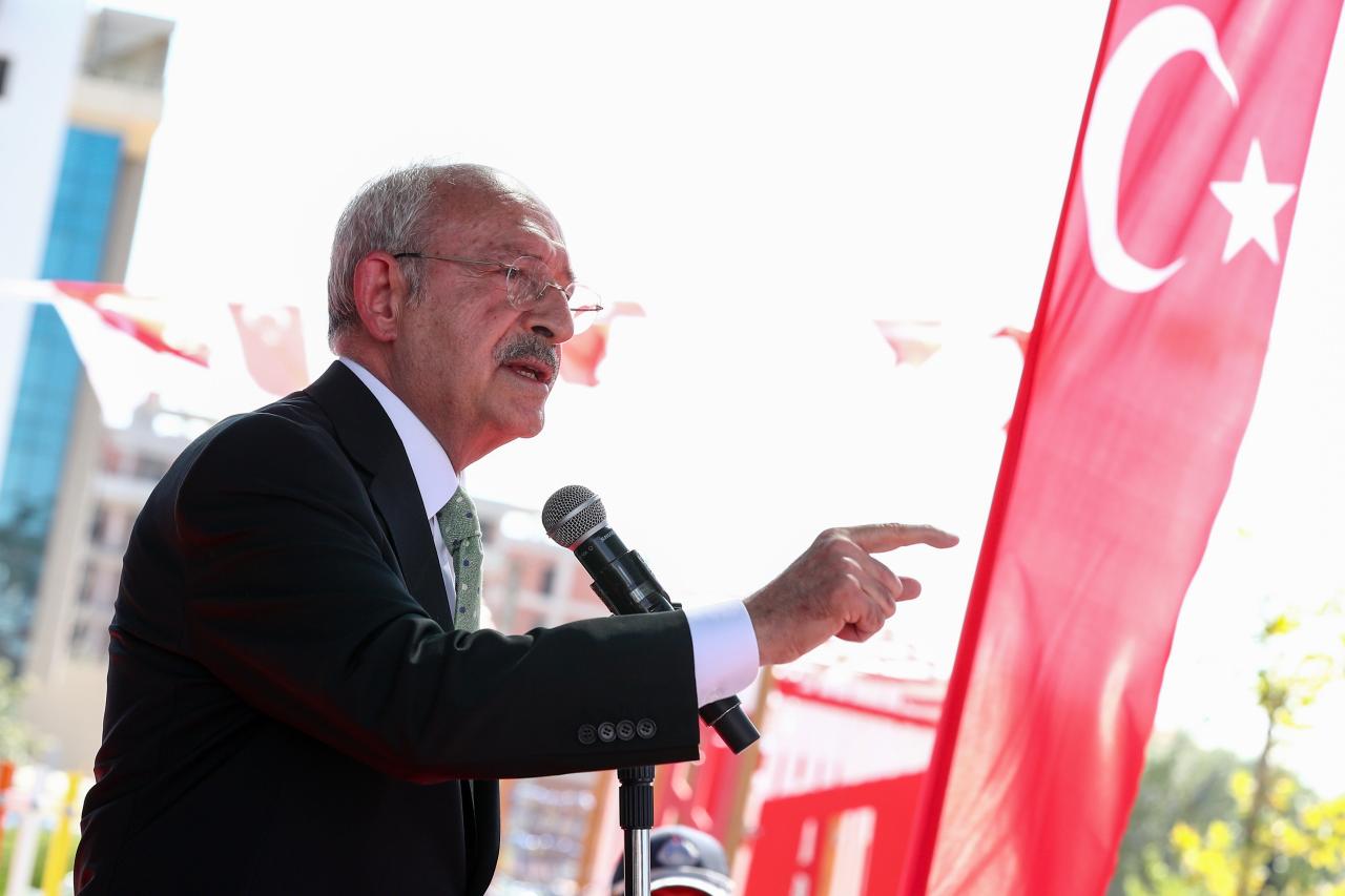 CHP Lideri ve Cumhurbaşkanı Adayı Kılıçdaroğlu: 