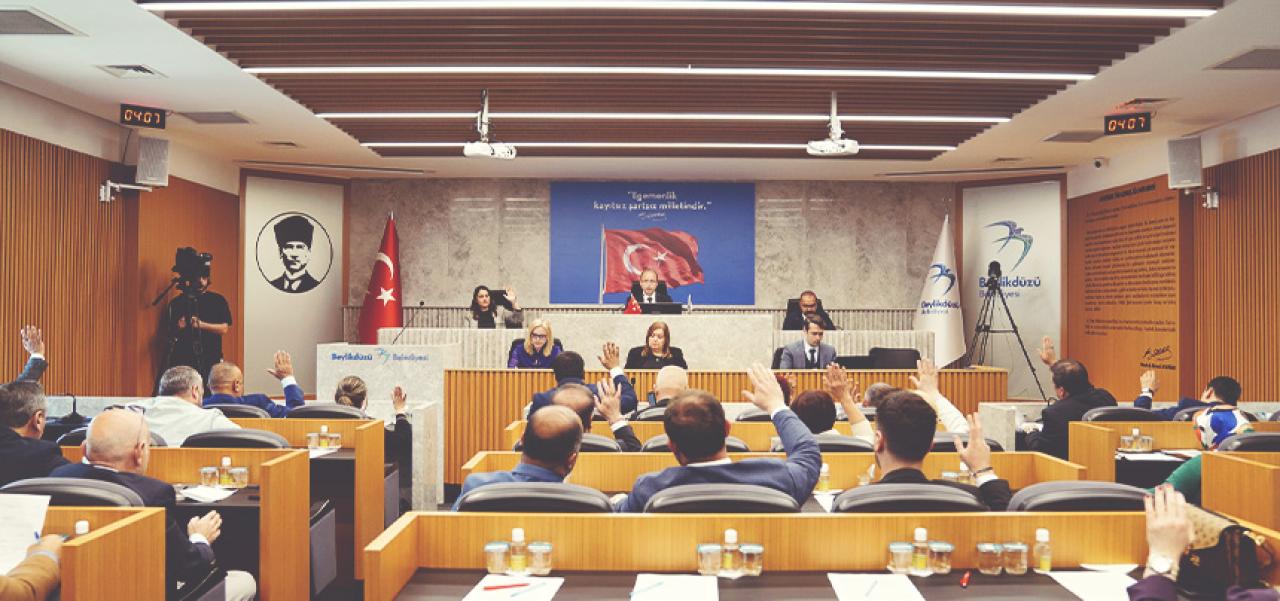 BEYLİKDÜZÜ BELEDİYE MECLİSİ MAYIS AYI TOPLANTISI YAPILDI
