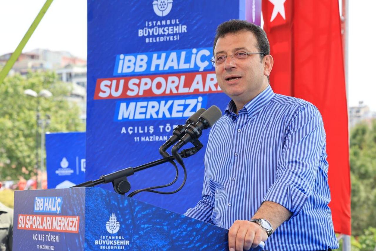 HALİÇ SU SPORLARI MERKEZİ, RENKLİ GÖRÜNTÜLERLE AÇILDI
