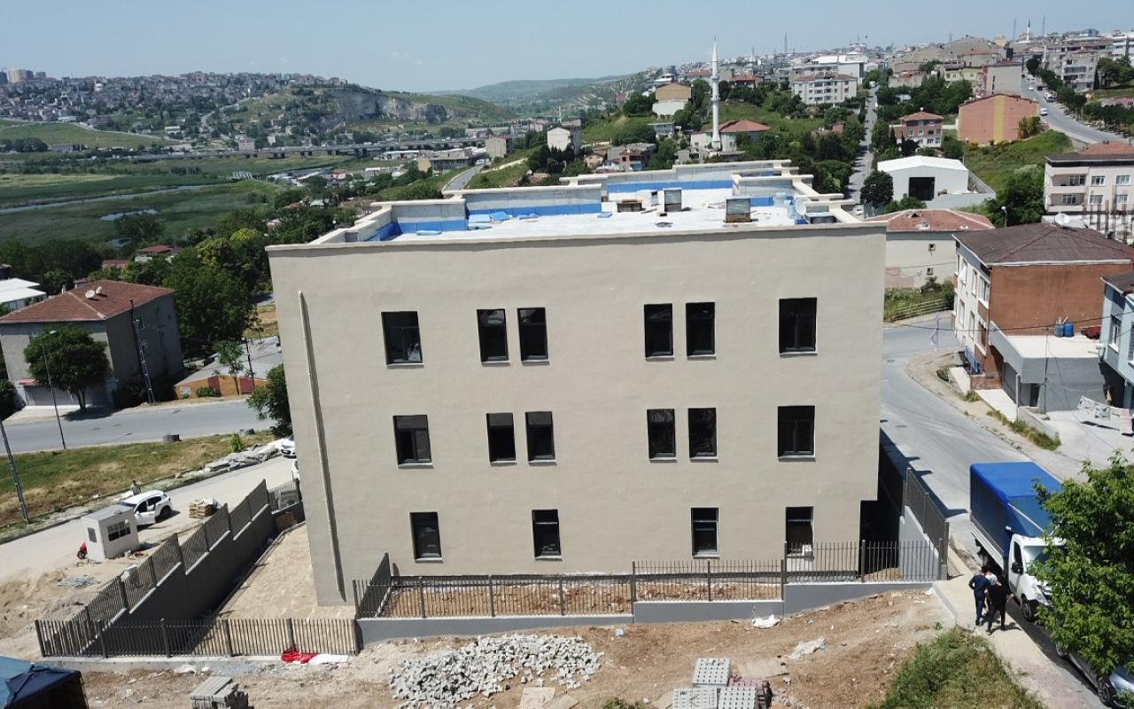 YARIMBURGAZ SEMT KONAĞI İNŞAATINDA SONA GELİNDİ