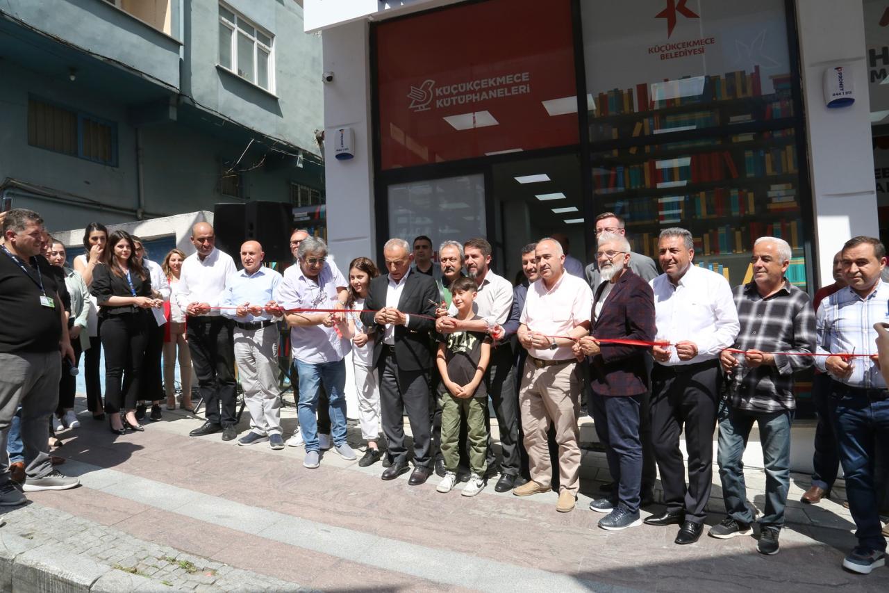 KÜÇÜKÇEKMECE’DE KÜTÜPHANE SAYISI 9’A YÜKSELDİ