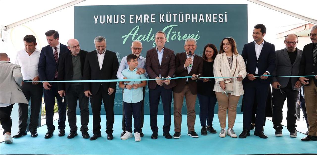 BAŞAKŞEHİR’DE YUNUS EMRE KÜTÜPHANESİ AÇILDI