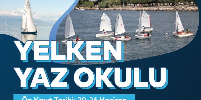 KARTAL BELEDİYESİ'NİN YELKEN YAZ OKULU'NA KAYITLAR BAŞLADI