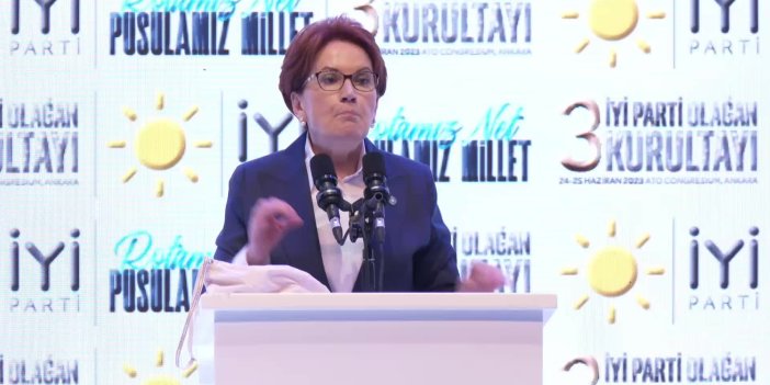 AKŞENER, YENİDEN İYİ PARTİ GENEL BAŞKANI SEÇİLDİ