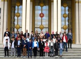 Simurg'un çocukları Cumhurbaşkanlığı Külliyesinde