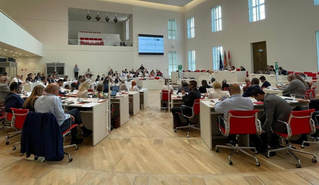 Başkan Akgün İzleme Komitesi Toplantısı'na katıldı