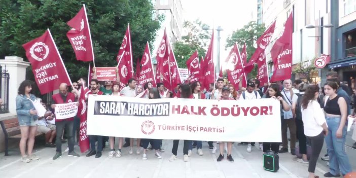 TİP, ZAMLARI İSTANBUL’DA PROTESTO ETTİ