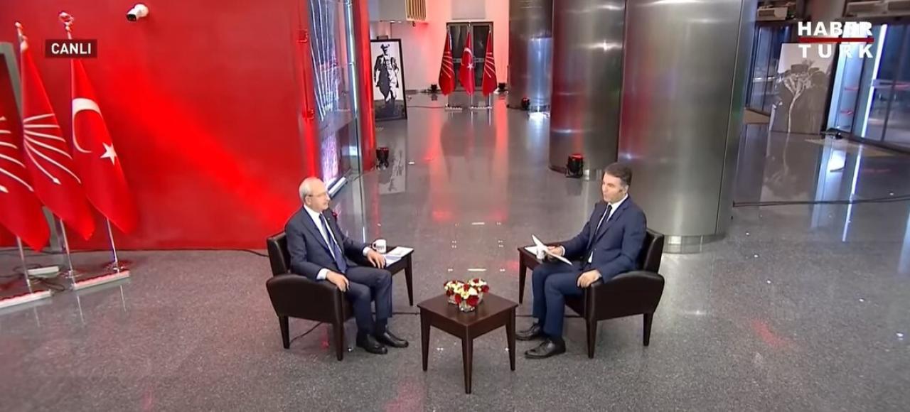 CHP Genel Başkanı Kemal Kılıçdaroğlu Habertürk TV “Nedir Ne Değildir” Canlı Yayınına Katıldı (20 Temmuz 2023)