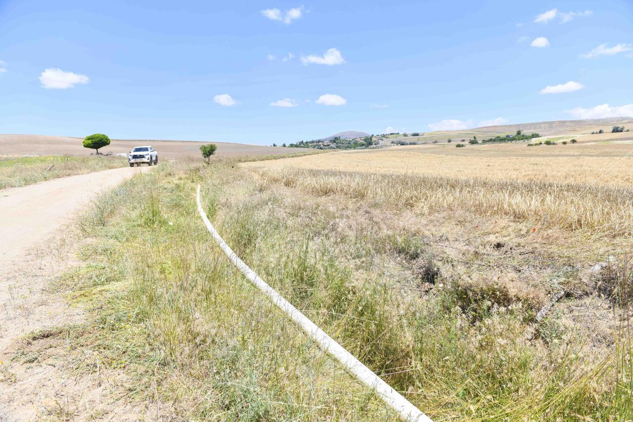 ANKARA BÜYÜKŞEHİR SULU TARIMI DESTEKLEME ÇALIŞMALARINI SÜRDÜRÜYOR