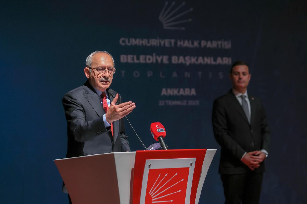 CHP Genel Başkanı Kemal Kılıçdaroğlu, Belediye Başkanları Toplantısı’na Başkanlık Etti