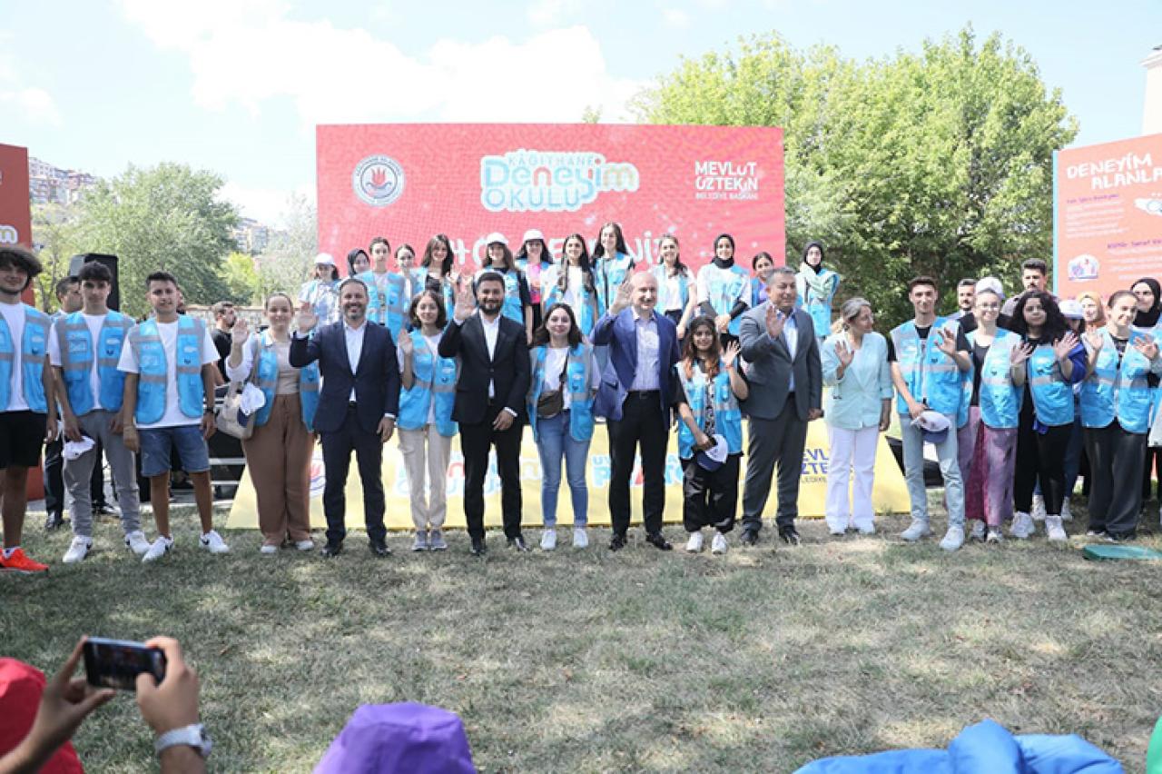 KÂĞITHANELİ GENÇLER DENEYİMLEYEREK ÖĞRENECEK