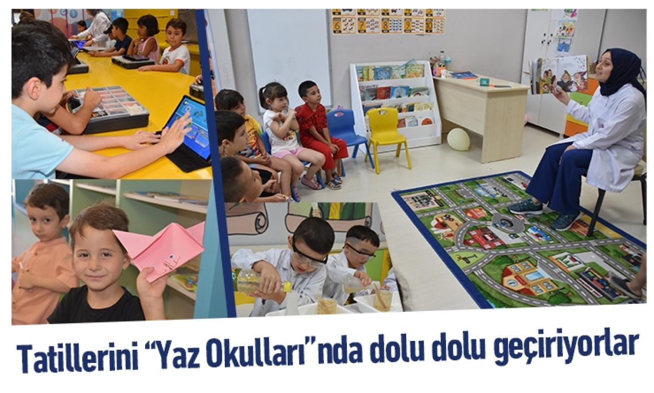 Tatillerini “Yaz Okulları”nda dolu dolu geçiriyorlar