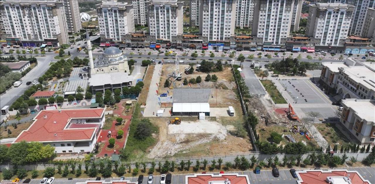 BAŞAKŞEHİR’DE BAHÇEKENT SPOR PARKI’NIN TEMELİ TÖRENLE ATILDI