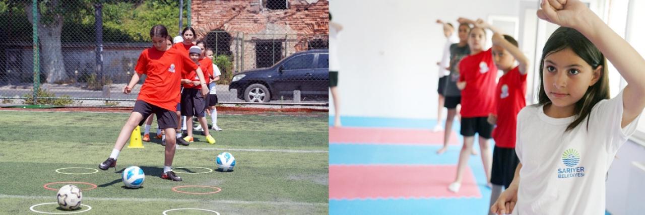 GELECEĞİN SPORCULARI YETİŞİYOR