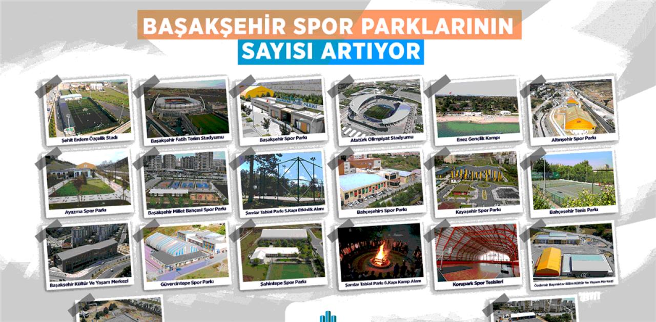 BAŞAKŞEHİR’DE MODERN SPOR PARKLARININ SAYISI ARTIYOR