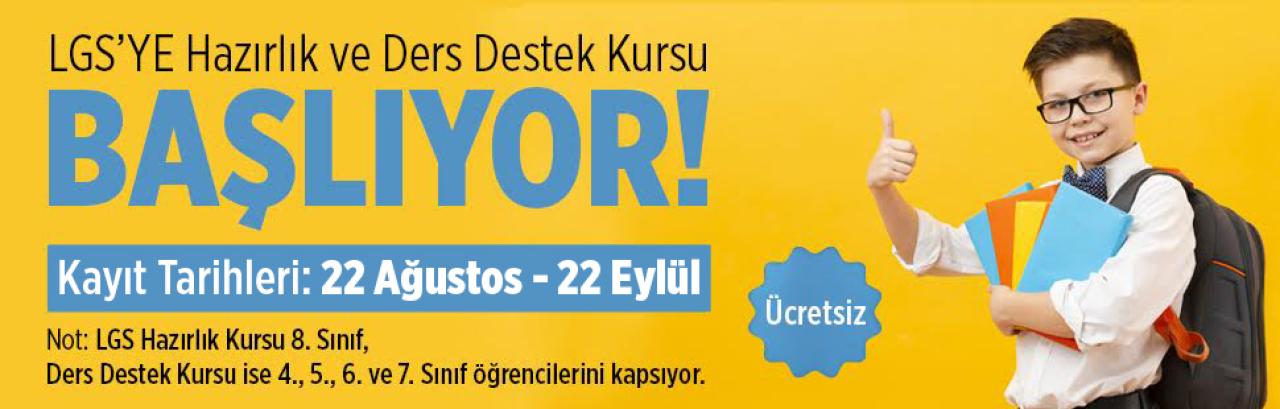 ATAŞEHİR BELEDİYESİ’NDEN LGS’YE HAZIRLANAN ÖĞRENCİLERE DESTEK