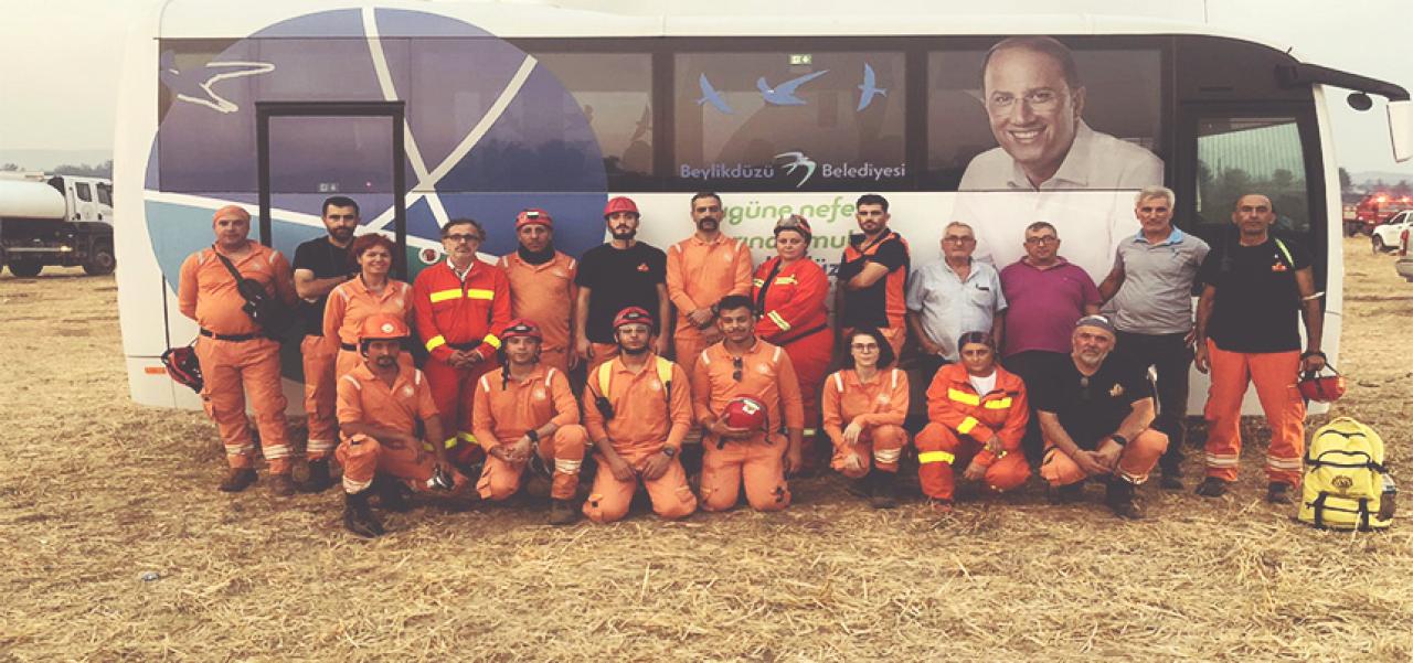 BEYLİKDÜZÜ BELEDİYESİ EKİPLERİ ÇANAKKALE’DE