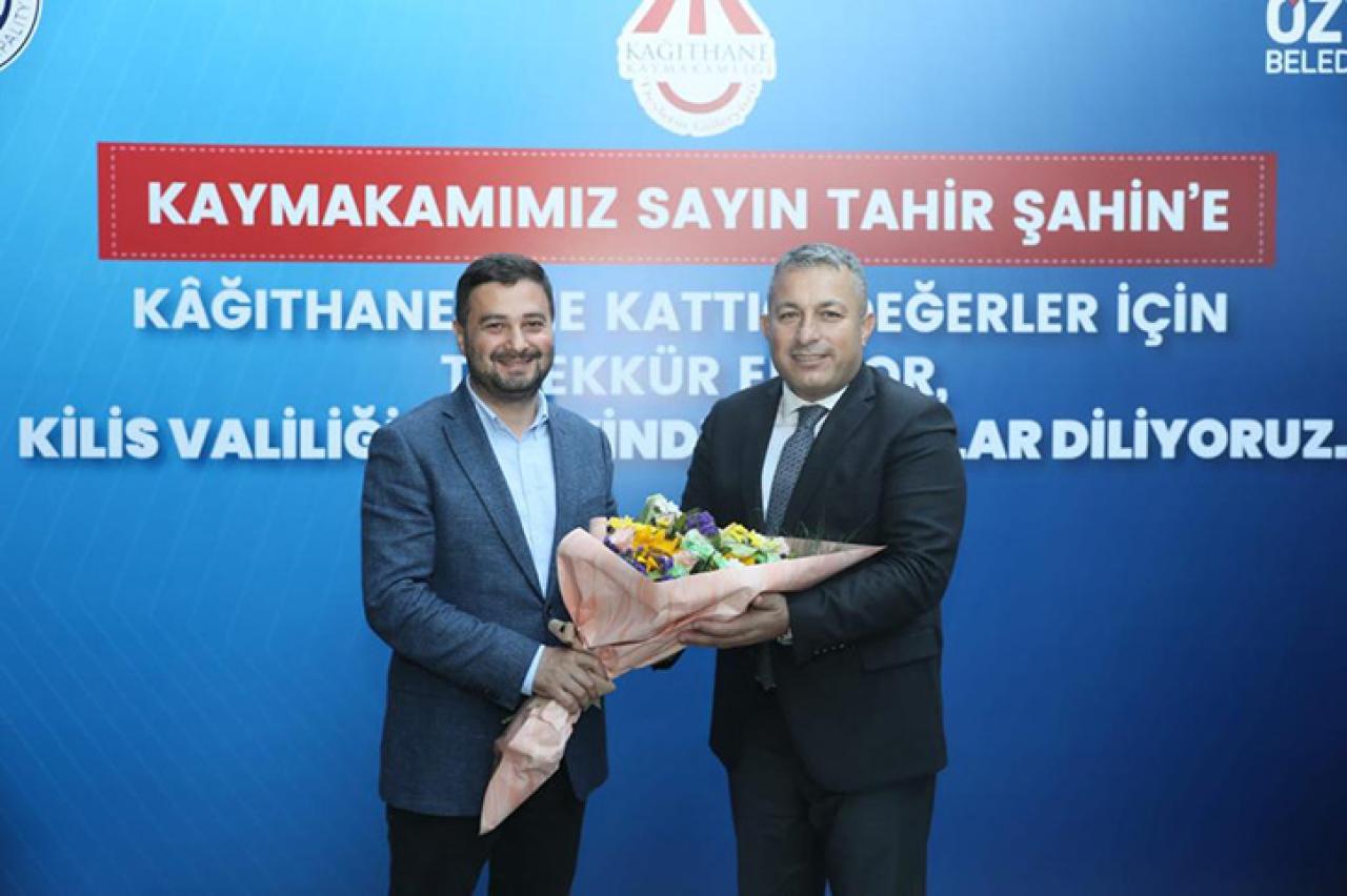KAĞITHANE KAYMAKAMI TAHİR ŞAHİN, KİLİS VALİSİ OLDU