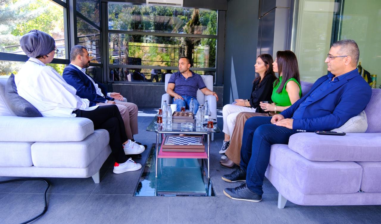 Eren Erdem, TV100 ve Tele 1 Ankara Temsilciliklerini Ziyaret Etti