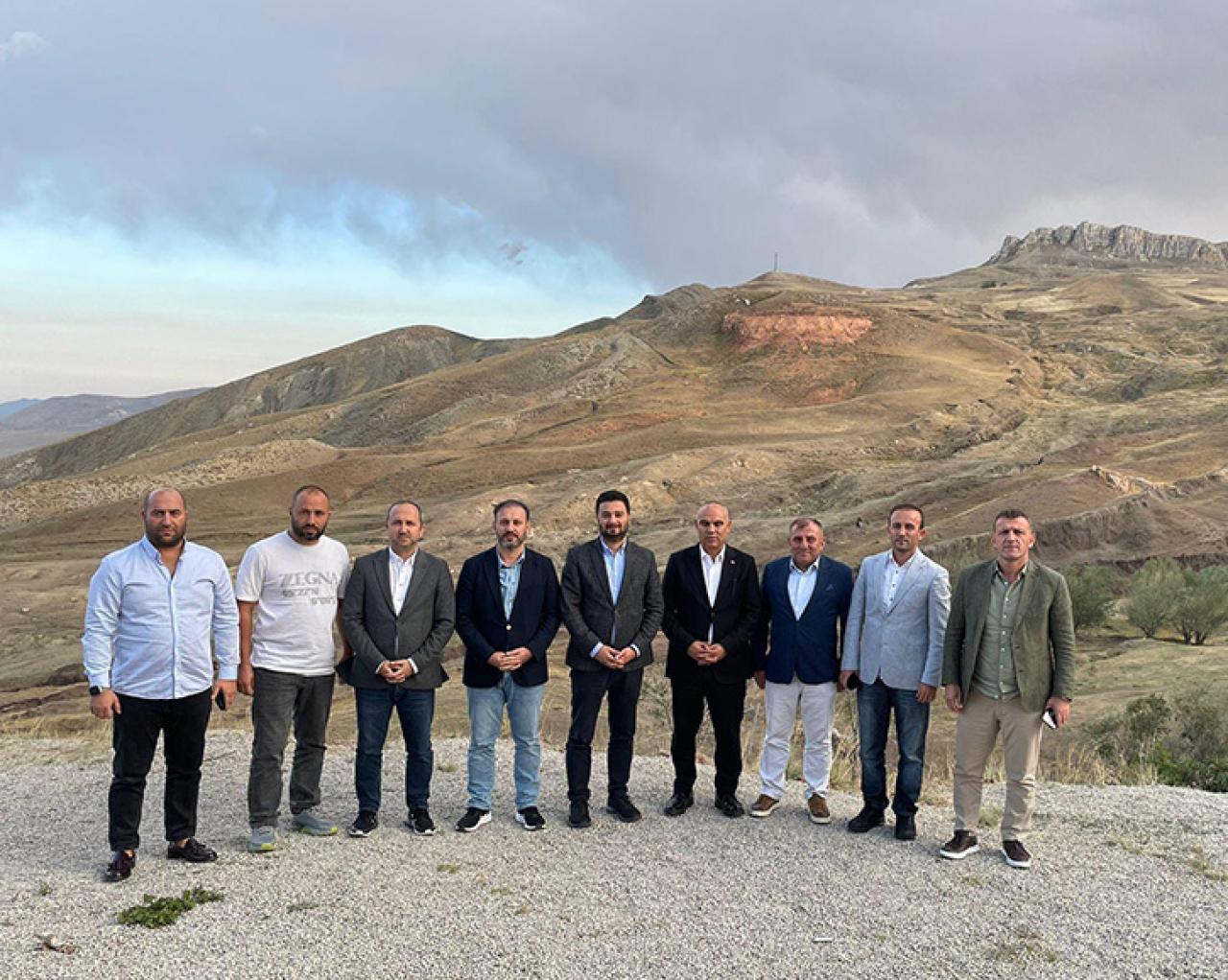 BAŞKAN ÖZTEKİN'İN ANADOLU ZİYARETLERİNDEKİ YENİ DURAĞI AĞRI OLDU