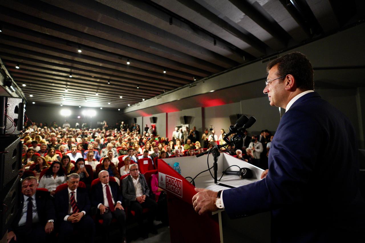 İBB, BEYOĞLU SİNEMASI’NI İSTANBUL’A YENİDEN KAZANDIRDI