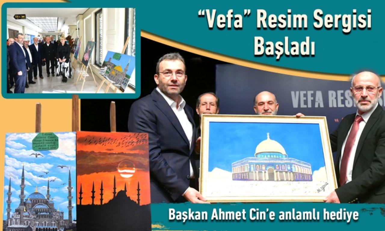 “Vefa” Resim Sergisi Başladı