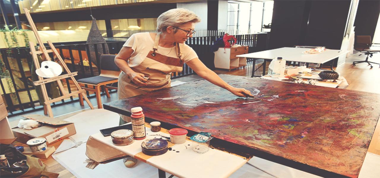 8. BEYLİKDÜZÜ RESİM ÇALIŞTAYI BAŞLADI