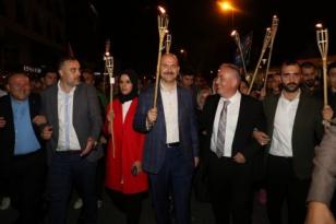 Göktürk'te muhteşem “Fetih Yürüyüşü”