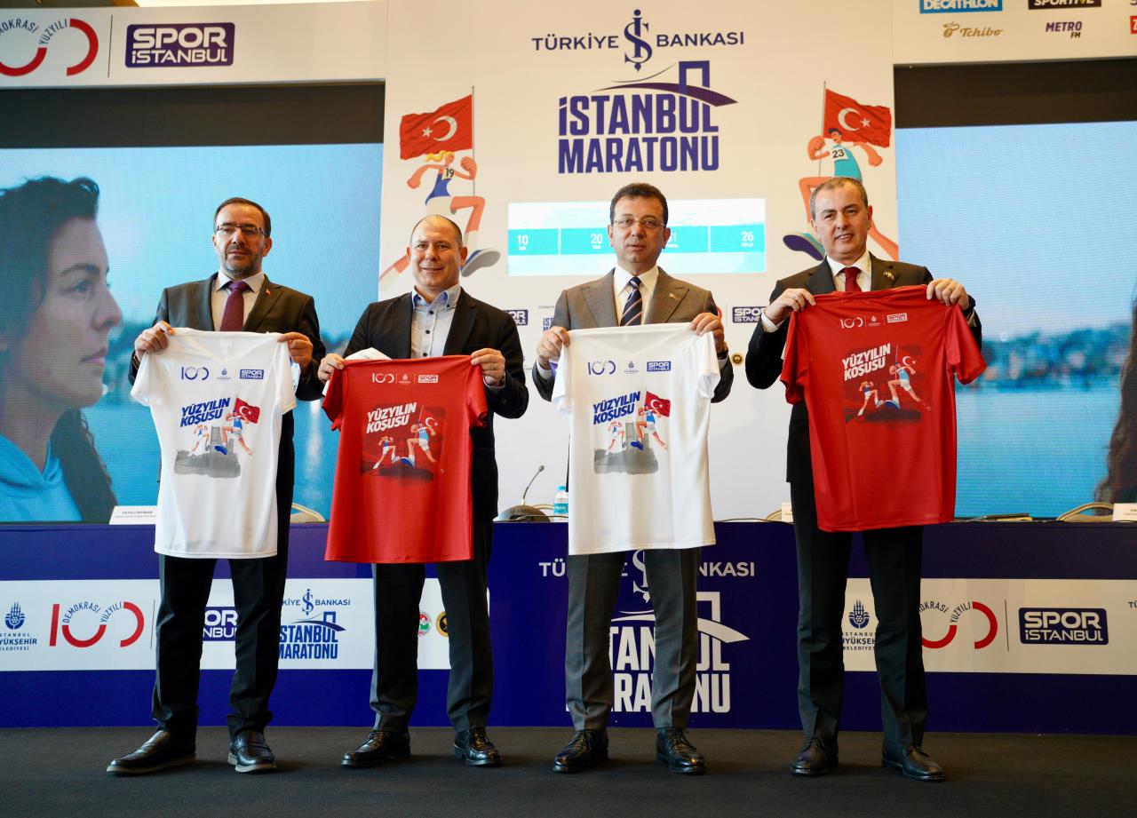 45. İSTANBUL MARATONU TÜRKİYE İŞ BANKASI SPONSORLUĞUNDA KOŞULACAK
