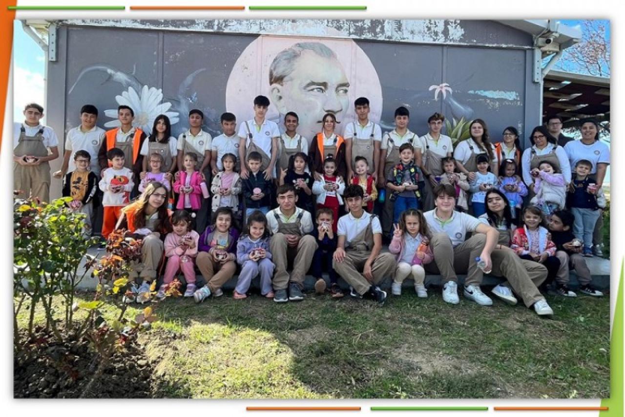 SİLİVRİ’DE ANAOKULU ÖĞRENCİLERİ TARIMI ÖĞRENİYOR