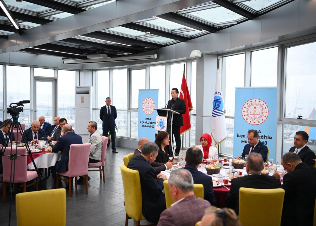 Başkan Yazıcı, Tuzla’da Eğitim kurumlarıyla buluştu