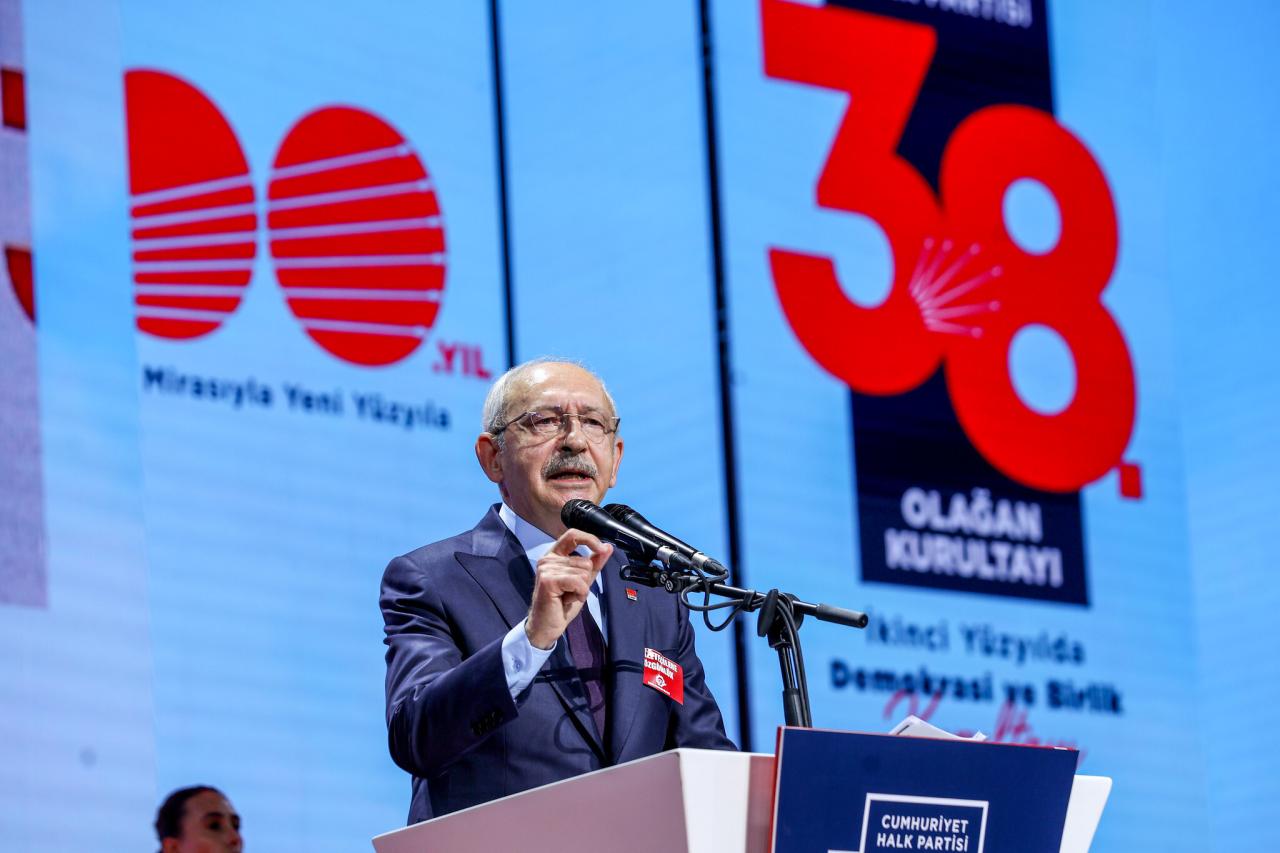CHP Genel Başkanı Kemal Kılıçdaroğlu 