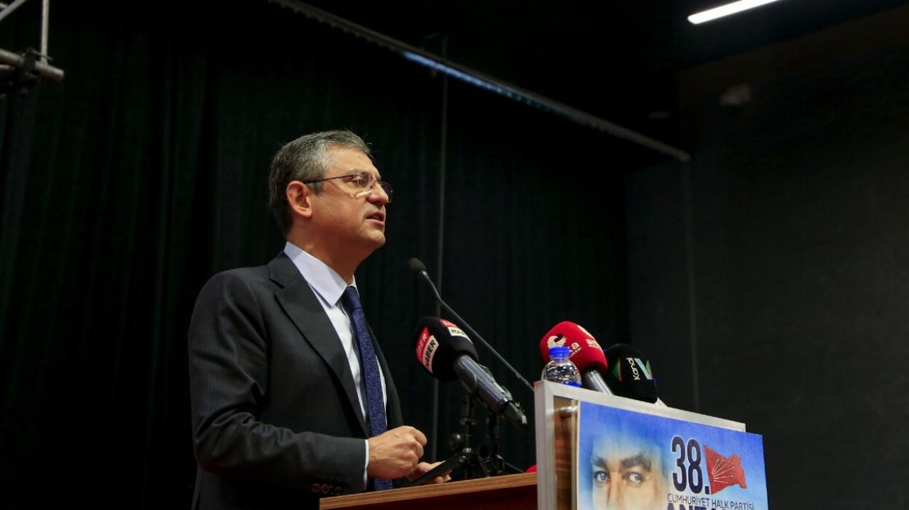 CHP Genel Başkanı Özgür Özel: 