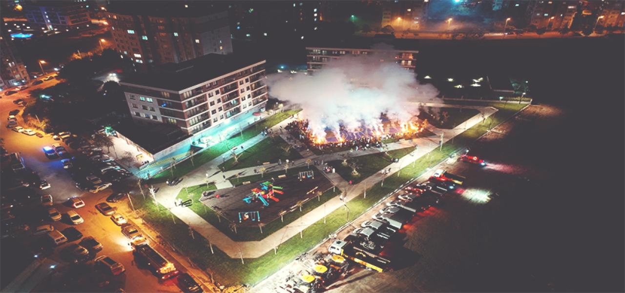 5 DÖNÜMLÜK PARK 47 SAATTE TAMAMLANDI