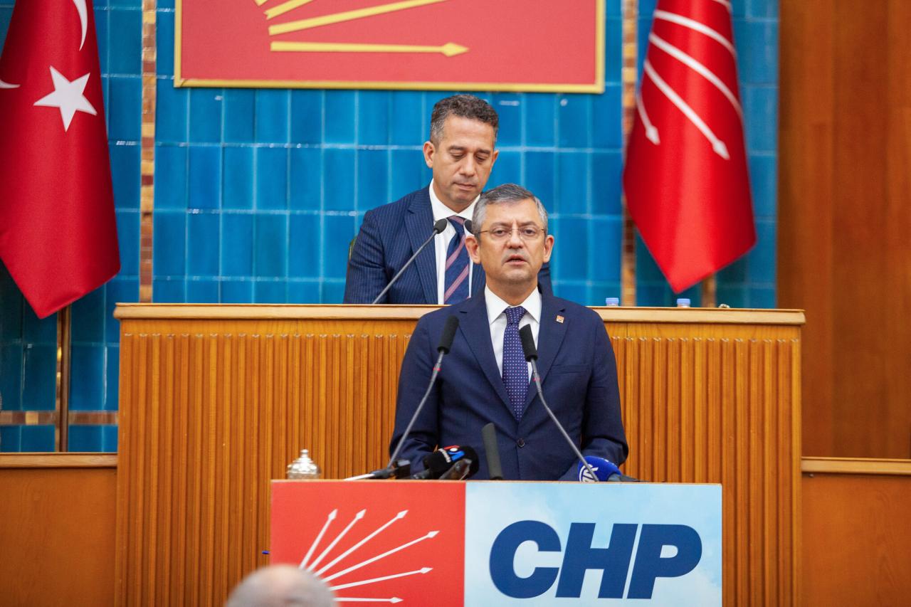 CHP Genel Başkanı Özgür Özel: 