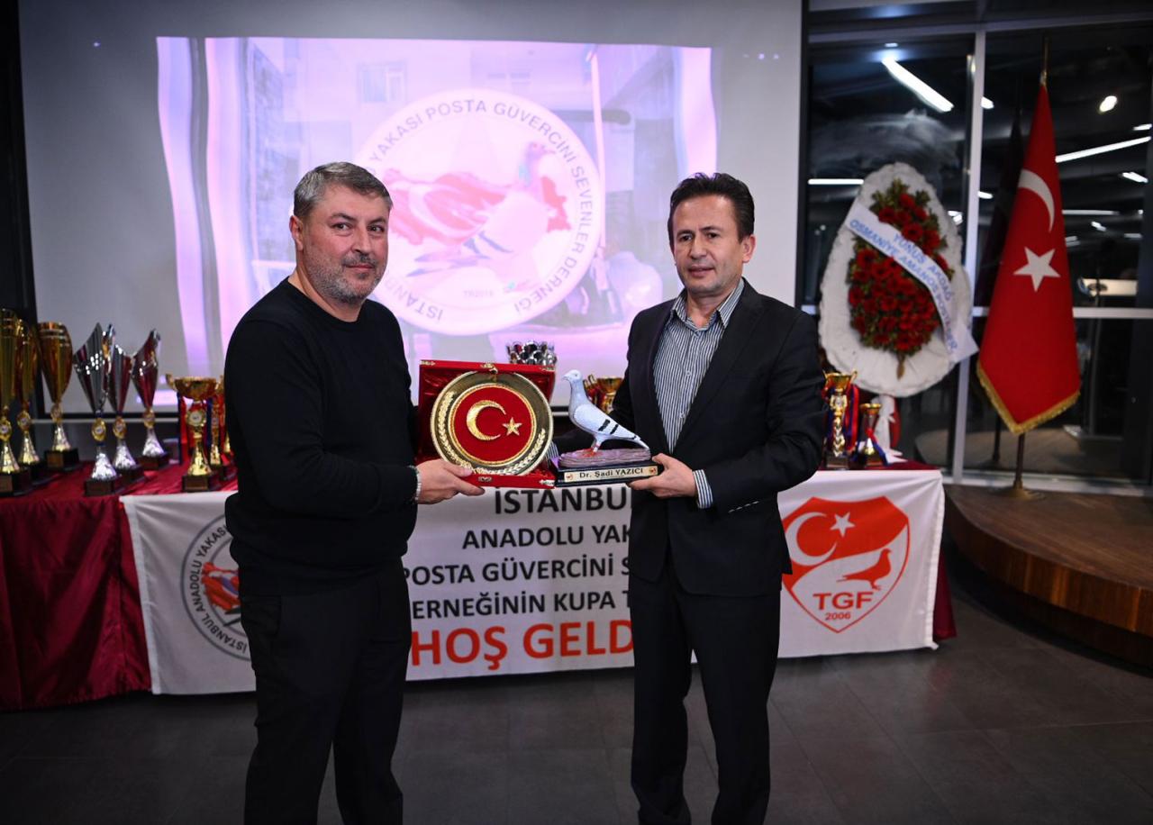 350 Posta Güvercini 800 kilometrelik yarışta uçtu