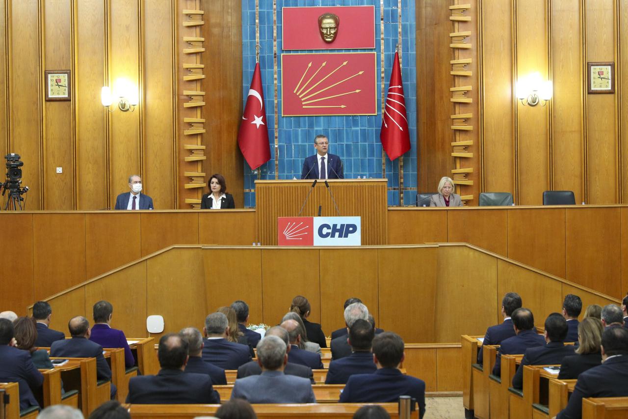 CHP Genel Başkanı Özgür Özel, CHP TBMM Grubu Kapalı Grup Toplantısına Başkanlık Etti
