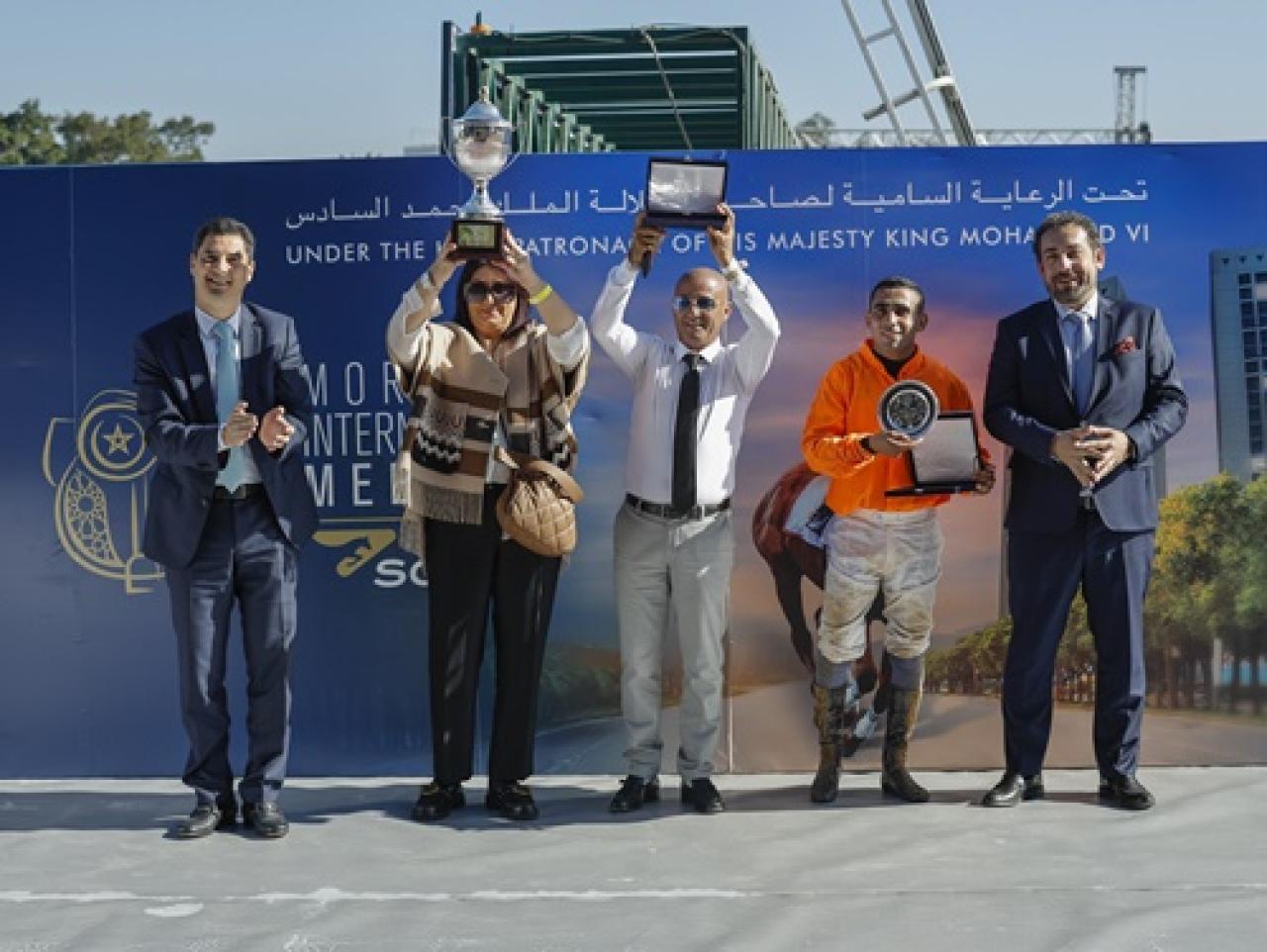 Fas'da düzenlenen TJK Koşusu'nu Habibi Grine kazandı