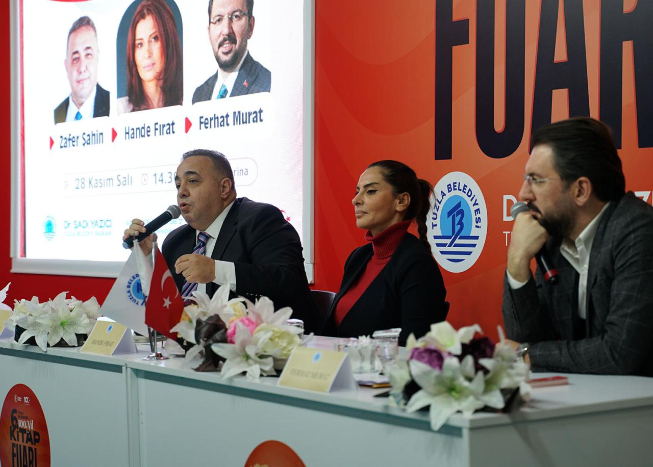 6’Ncı Tuzla Kitap Fuarı’nda Gazetecilik Mesleğinin Duayenleri Gençlerle Buluştu
