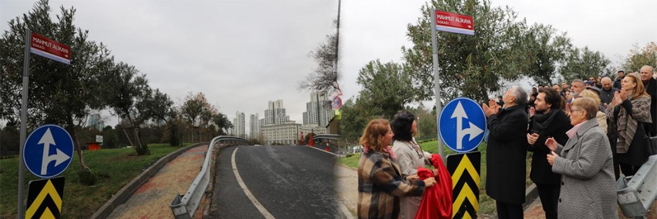 MAHMUT ALİKAYA’NIN ADI SARIYER’DE YAŞAYACAK