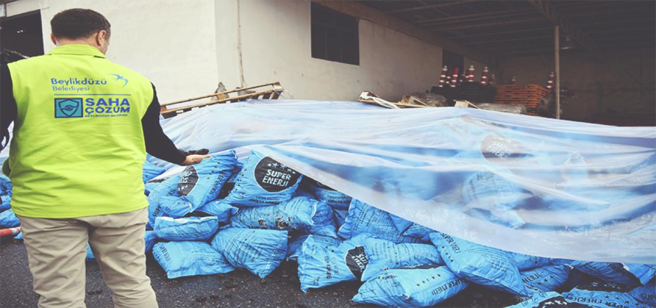 BEYLİKDÜZÜ BELEDİYESİ TARAFINDAN 90 TON YAKACAK YARDIMI