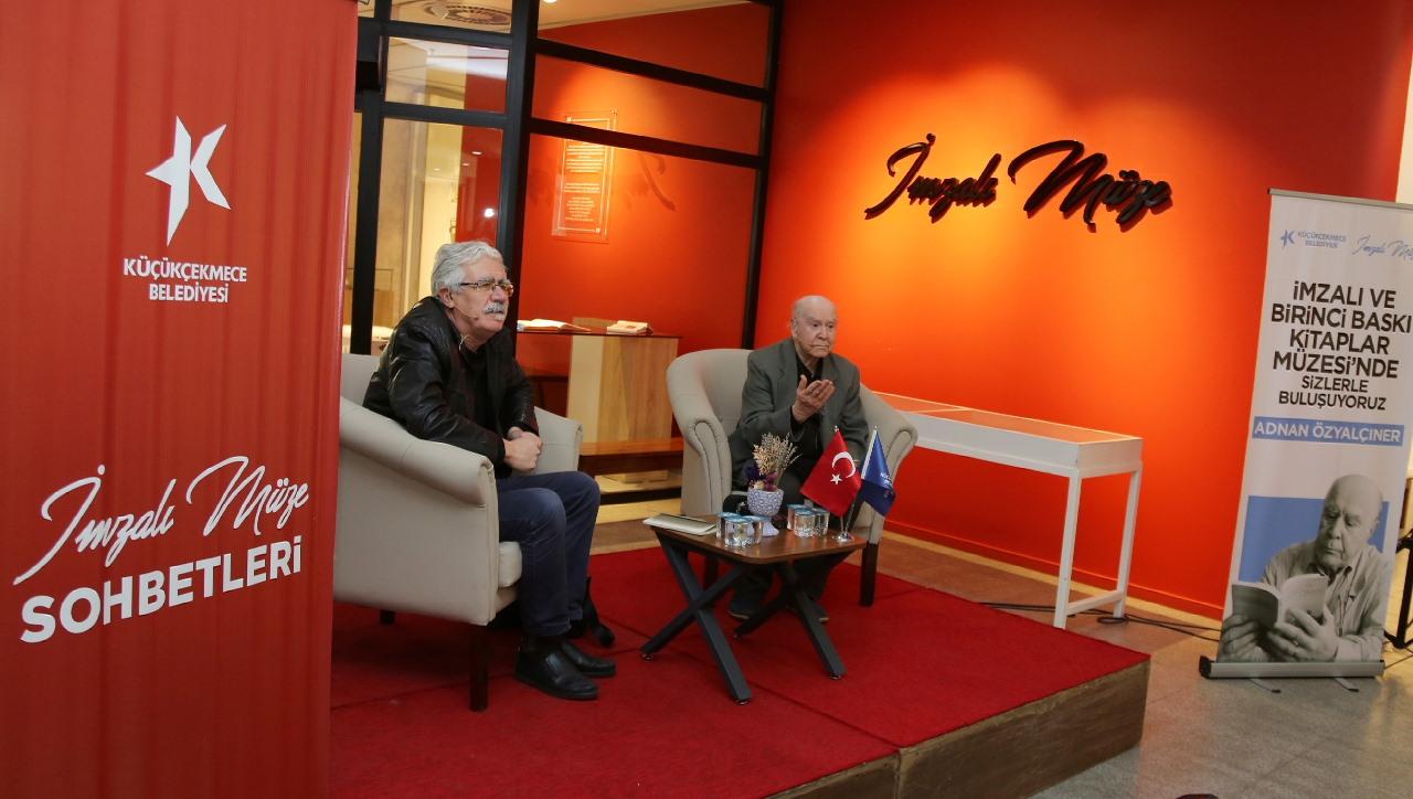 İMZALI MÜZE SOHBETLERİ’NE ADNAN ÖZYALÇINER KONUK OLDU