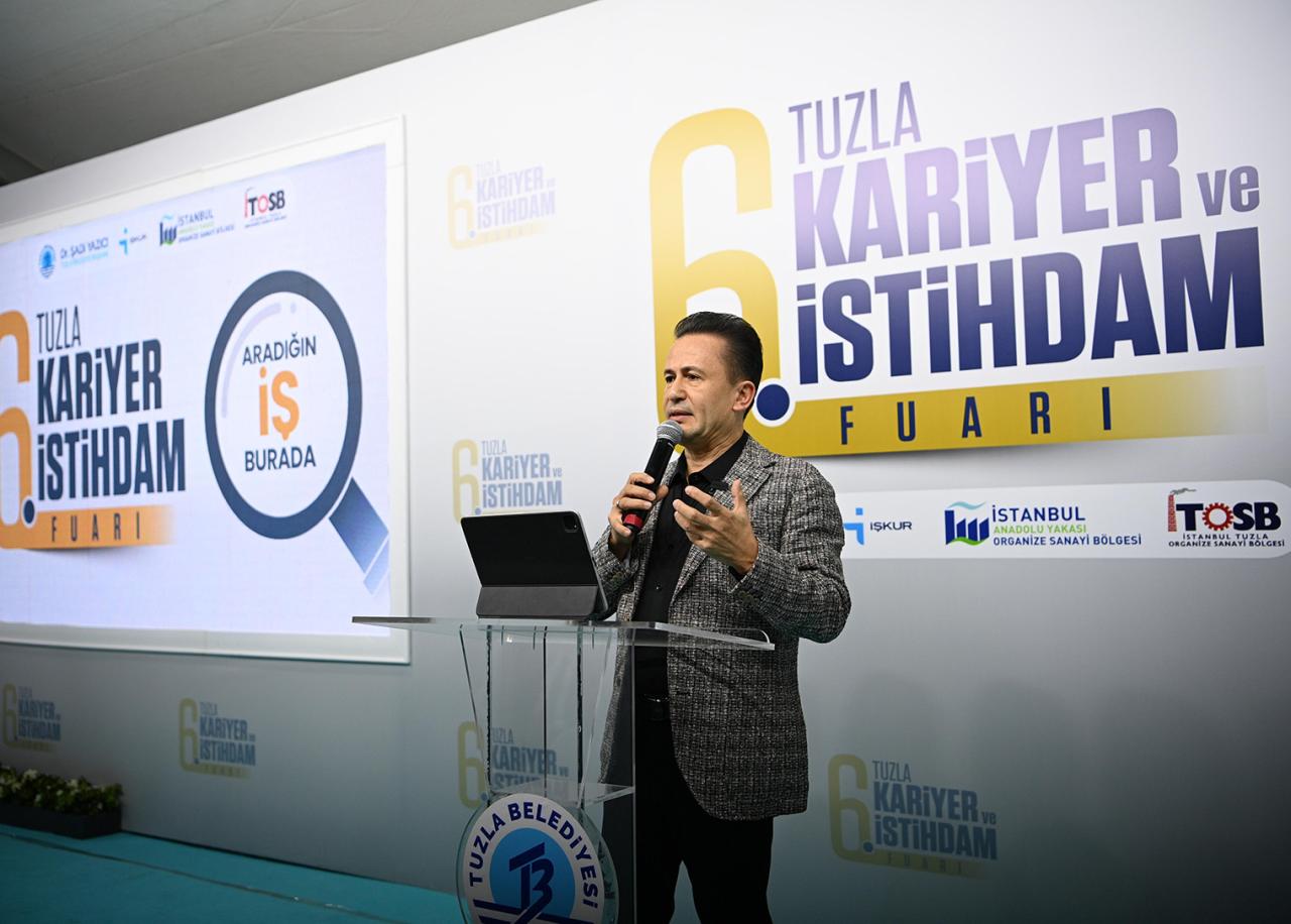 Tuzla'da 6'nci Kariyer ve İstihdam Fuarı Başladı