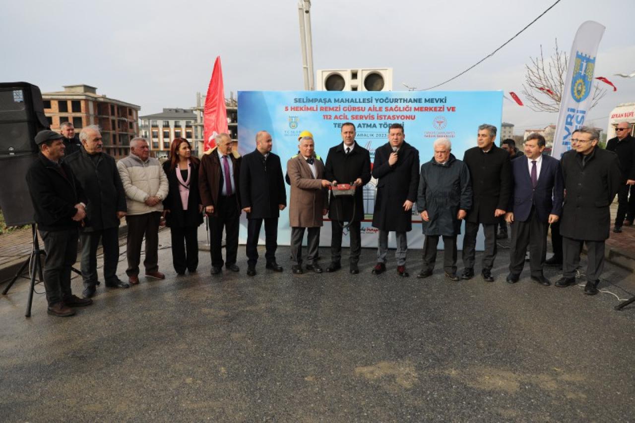 SELİMPAŞA YOĞURTHANE’YE SAĞLIK MERKEZİ VE 112 İNŞA EDİLİYOR
