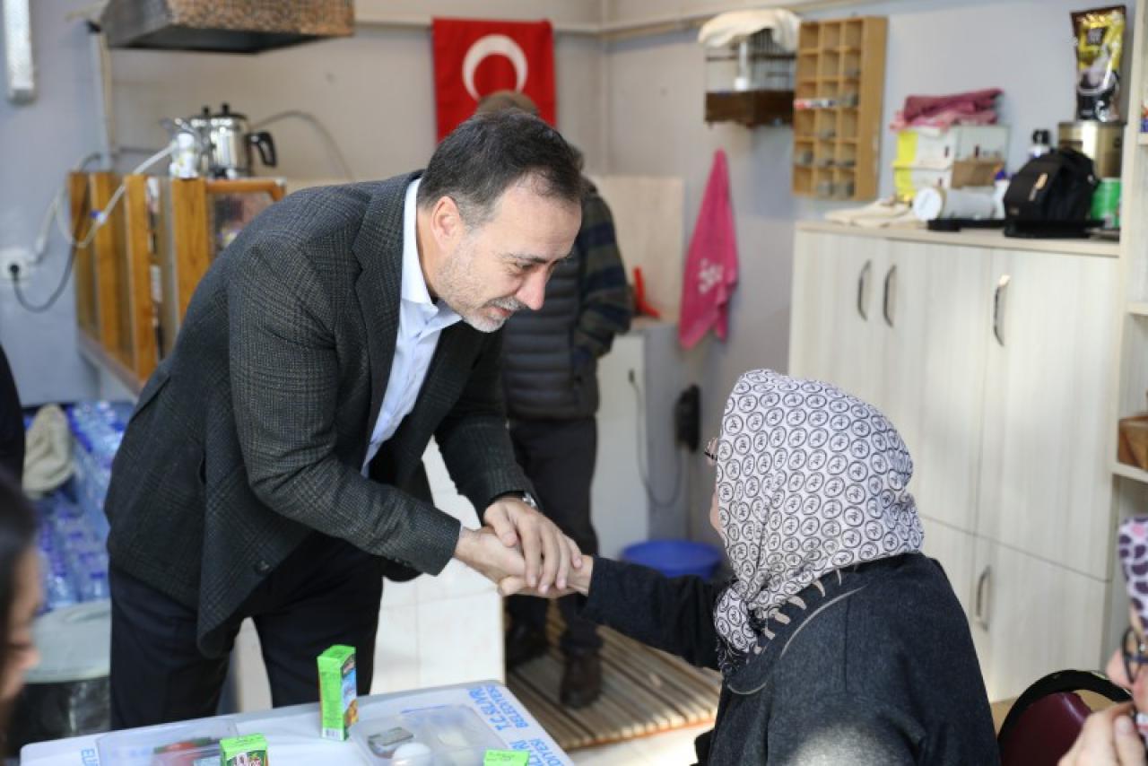 BAŞKAN YILMAZ BEKİRLİ VE KURFALLI’DA KADINLARLA BULUŞTU