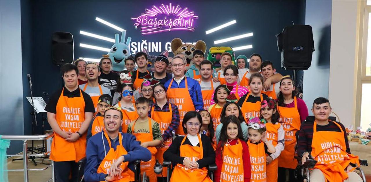 BAŞAKŞEHİR’İN EN ÖZEL ÇOCUKLARIYLA ANLAMLI ETKİNLİK